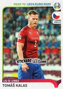 Sticker Tomáš Kalas - Road to UEFA Euro 2020 n. 55 - Panini