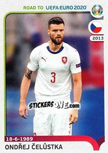 Sticker Ondřej Celůstka - Road to UEFA Euro 2020 n. 57 - Panini
