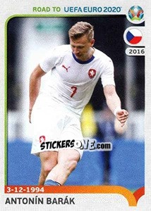 Sticker Antonín Barák - Road to UEFA Euro 2020 - Panini