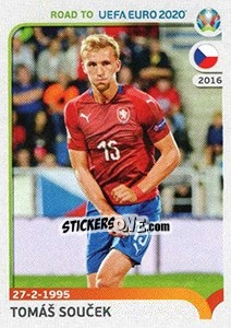 Sticker Tomáš Soucek - Road to UEFA Euro 2020 n. 62 - Panini