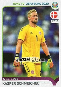 Sticker Kasper Schmeichel - Road to UEFA Euro 2020 n. 67 - Panini