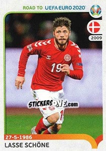 Sticker Lasse Schöne - Road to UEFA Euro 2020 - Panini