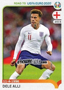 Sticker Dele Alli - Road to UEFA Euro 2020 n. 91 - Panini