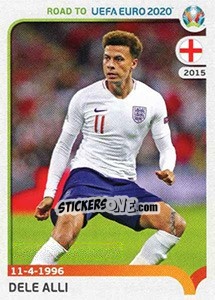 Cromo Dele Alli - Road to UEFA Euro 2020 - Panini