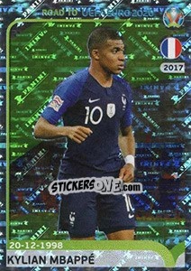 Sticker Kylian Mbappé - Road to UEFA Euro 2020 n. 98 - Panini