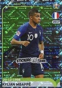 Figurina Kylian Mbappé - Road to UEFA Euro 2020 - Panini