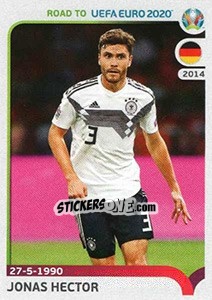 Cromo Jonas Hector