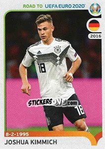 Sticker Joshua Kimmich - Road to UEFA Euro 2020 n. 121 - Panini