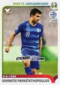 Sticker Sokratis Papastathopoulos - Road to UEFA Euro 2020 n. 134 - Panini