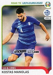 Sticker Kostas Manolas - Road to UEFA Euro 2020 - Panini