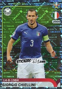 Sticker Giorgio Chiellini - Road to UEFA Euro 2020 - Panini
