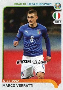 Sticker Marco Verratti - Road to UEFA Euro 2020 n. 169 - Panini