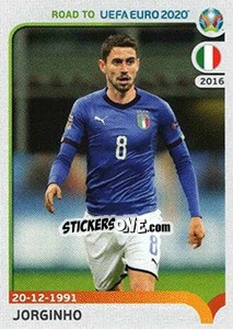 Sticker Jorginho - Road to UEFA Euro 2020 n. 170 - Panini