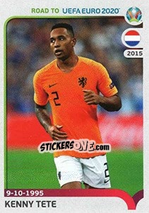 Sticker Kenny Tete - Road to UEFA Euro 2020 n. 184 - Panini