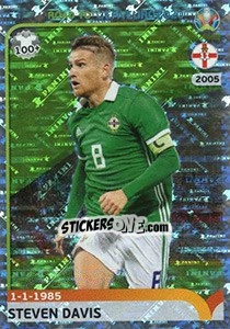 Sticker Steven Davis - Road to UEFA Euro 2020 - Panini