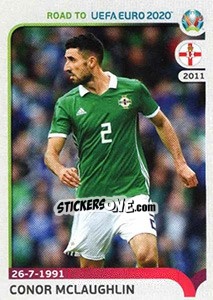 Cromo Conor McLaughlin - Road to UEFA Euro 2020 - Panini