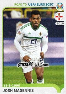 Cromo Josh Magennis - Road to UEFA Euro 2020 - Panini