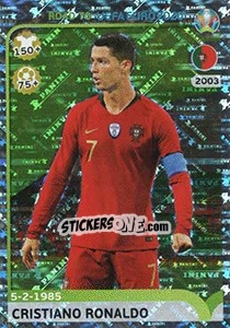 Sticker Cristiano Ronaldo - Road to UEFA Euro 2020 n. 226 - Panini