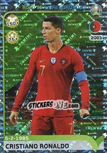 Cromo Cristiano Ronaldo - Road to UEFA Euro 2020 - Panini