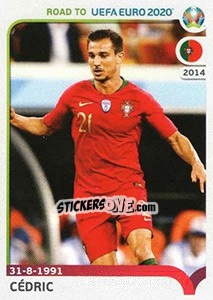 Figurina Cédric Soares - Road to UEFA Euro 2020 - Panini