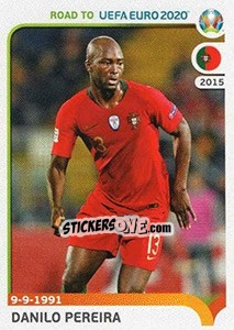 Sticker Danilo Pereira - Road to UEFA Euro 2020 n. 235 - Panini
