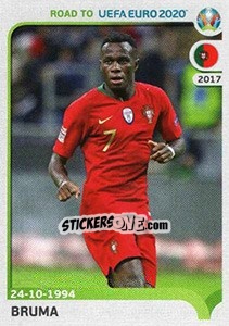 Sticker Bruma - Road to UEFA Euro 2020 n. 240 - Panini