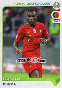 Cromo Bruma - Road to UEFA Euro 2020 - Panini