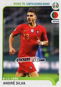 Figurina André Silva - Road to UEFA Euro 2020 - Panini