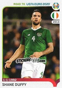 Figurina Shane Duffy - Road to UEFA Euro 2020 - Panini