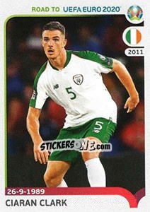 Sticker Ciaran Clark - Road to UEFA Euro 2020 n. 247 - Panini