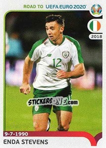 Cromo Enda Stevens - Road to UEFA Euro 2020 n. 248 - Panini