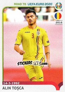 Sticker Alin Toșca - Road to UEFA Euro 2020 n. 261 - Panini