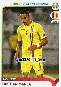 Sticker Cristian Manea - Road to UEFA Euro 2020 n. 262 - Panini
