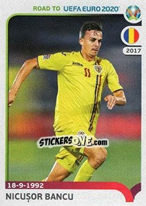 Sticker Nicușor Bancu - Road to UEFA Euro 2020 - Panini