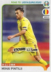 Sticker Mihai Pintilii - Road to UEFA Euro 2020 - Panini