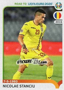 Cromo Nicolae Stanciu - Road to UEFA Euro 2020 - Panini