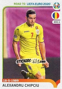 Sticker Alexandru Chipciu - Road to UEFA Euro 2020 - Panini