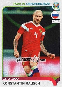 Figurina Konstantin Rausch - Road to UEFA Euro 2020 - Panini