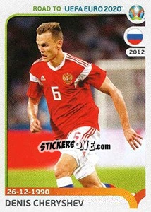 Sticker Denis Cheryshev - Road to UEFA Euro 2020 - Panini