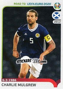 Figurina Charlie Mulgrew - Road to UEFA Euro 2020 - Panini