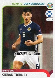 Sticker Kieran Tierney - Road to UEFA Euro 2020 n. 294 - Panini