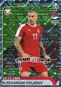 Cromo Aleksandar Kolarov - Road to UEFA Euro 2020 - Panini