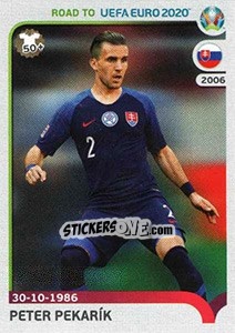 Sticker Peter Pekarík - Road to UEFA Euro 2020 n. 324 - Panini