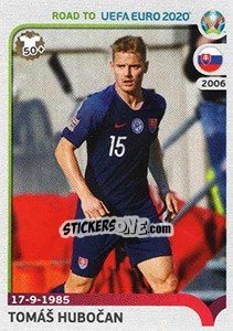 Sticker Tomáš Hubocan - Road to UEFA Euro 2020 - Panini