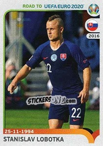 Figurina Stanislav Lobotka - Road to UEFA Euro 2020 - Panini