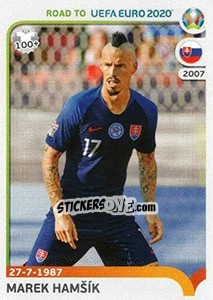 Cromo Marek Hamšík - Road to UEFA Euro 2020 n. 329 - Panini