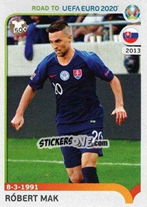 Sticker Róbert Mak - Road to UEFA Euro 2020 n. 335 - Panini