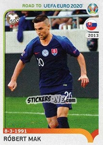 Sticker Róbert Mak - Road to UEFA Euro 2020 - Panini