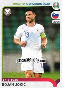 Sticker Bojan Jokic - Road to UEFA Euro 2020 n. 342 - Panini