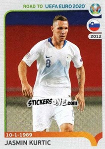 Sticker Jasmin Kurtic - Road to UEFA Euro 2020 n. 345 - Panini